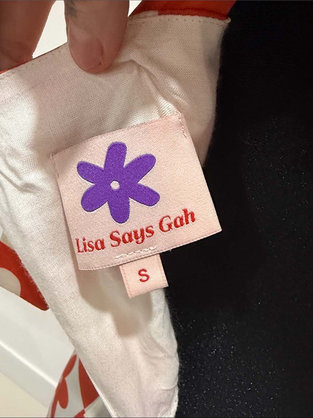 Lisa Says Gah Sloane Midi Slip Dress in Red Daisy Check - Picture 8 of 10